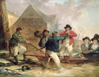 The Pressgang by George Morland